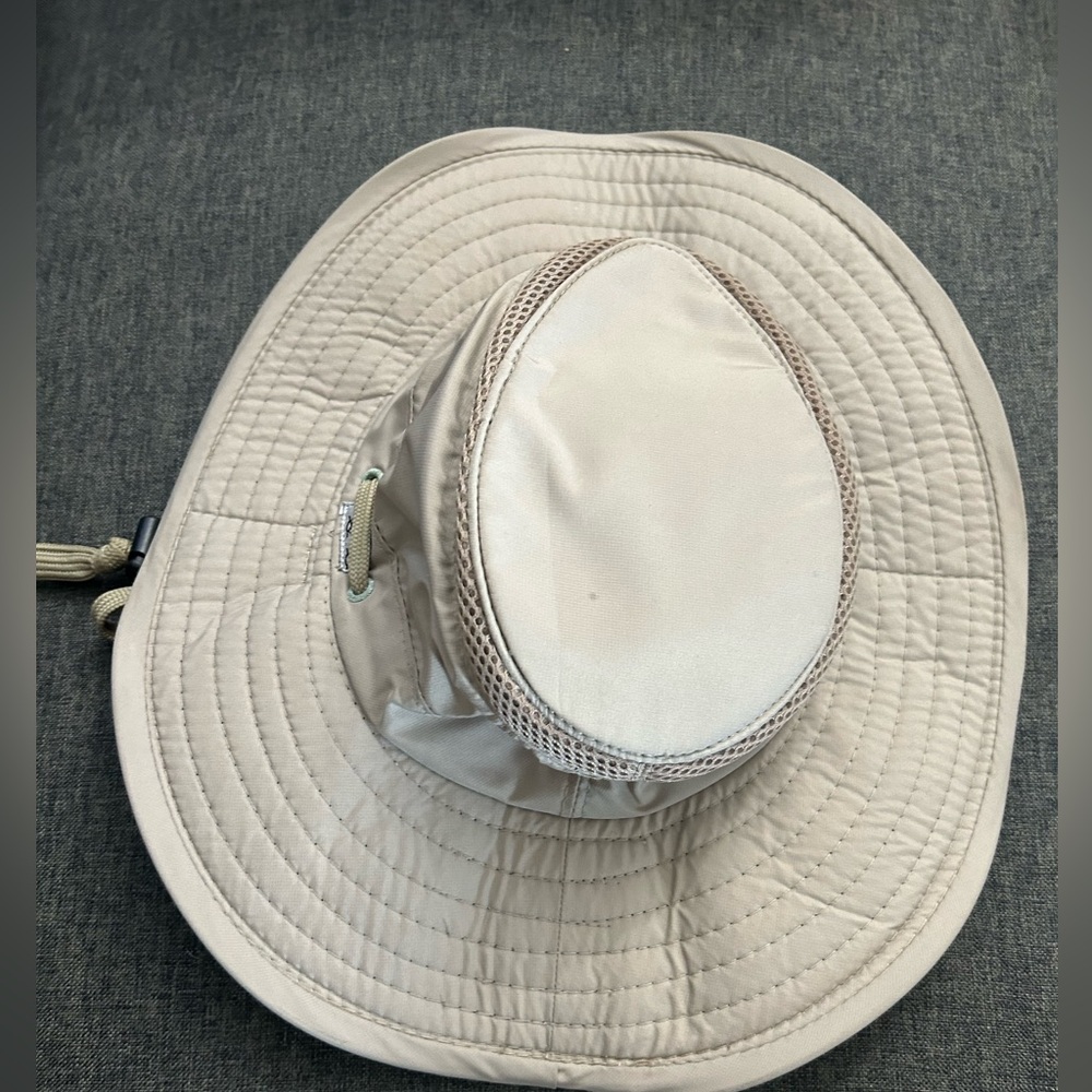 Beige Sun Hat Conner Handmade Hat Beige Medium Recycled Lightweight Vented